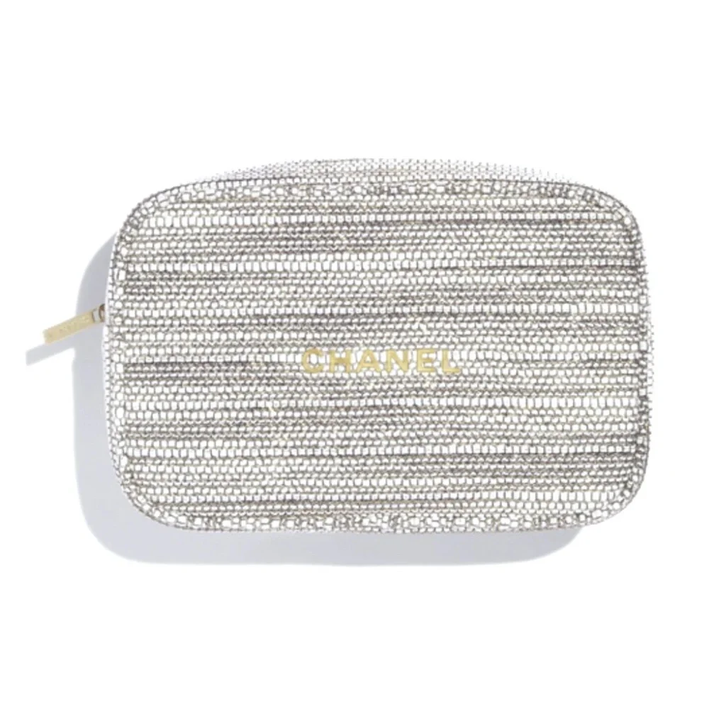 Chanel holiday makeup bag only NWOT